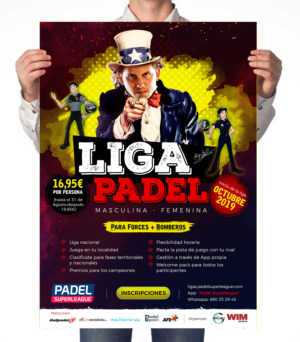 Company that organizes sports leagues needs a poster for one of those leagues | Flyer-Design von ARTOGRAPHY
