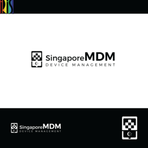 SingaporeMDM Device Management | Logo Design by Iris 3