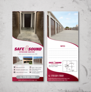 Rack card for Self Storage Company.  Distributed to all potential customers. | Design de Brochure par alex989