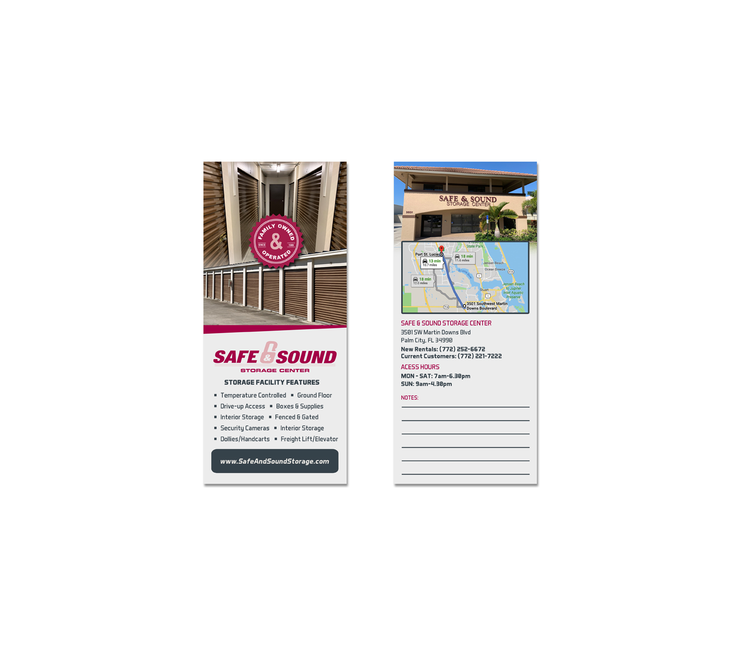 Brochure Design by Phouii for safe and sound storage | Design #21879439