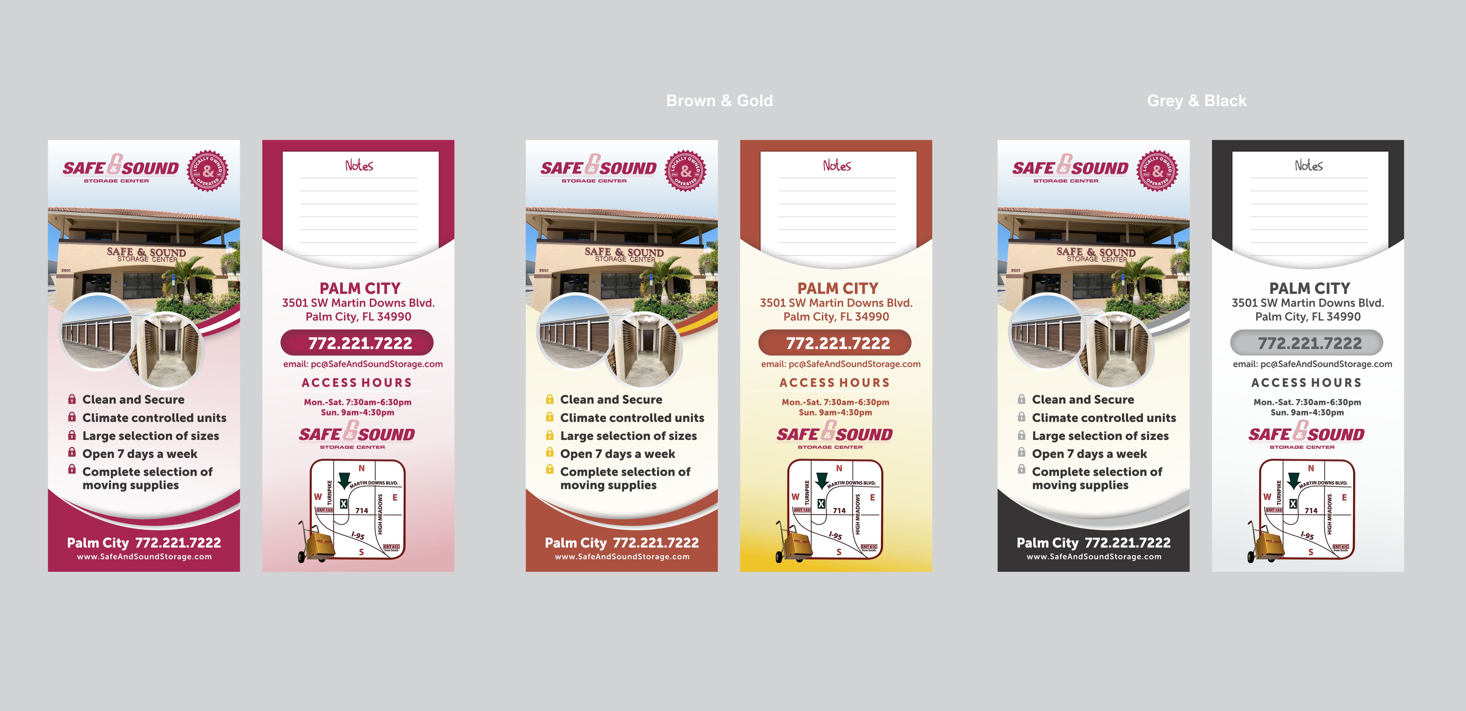 Brochure Design by DesignMarket for safe and sound storage | Design #21926626