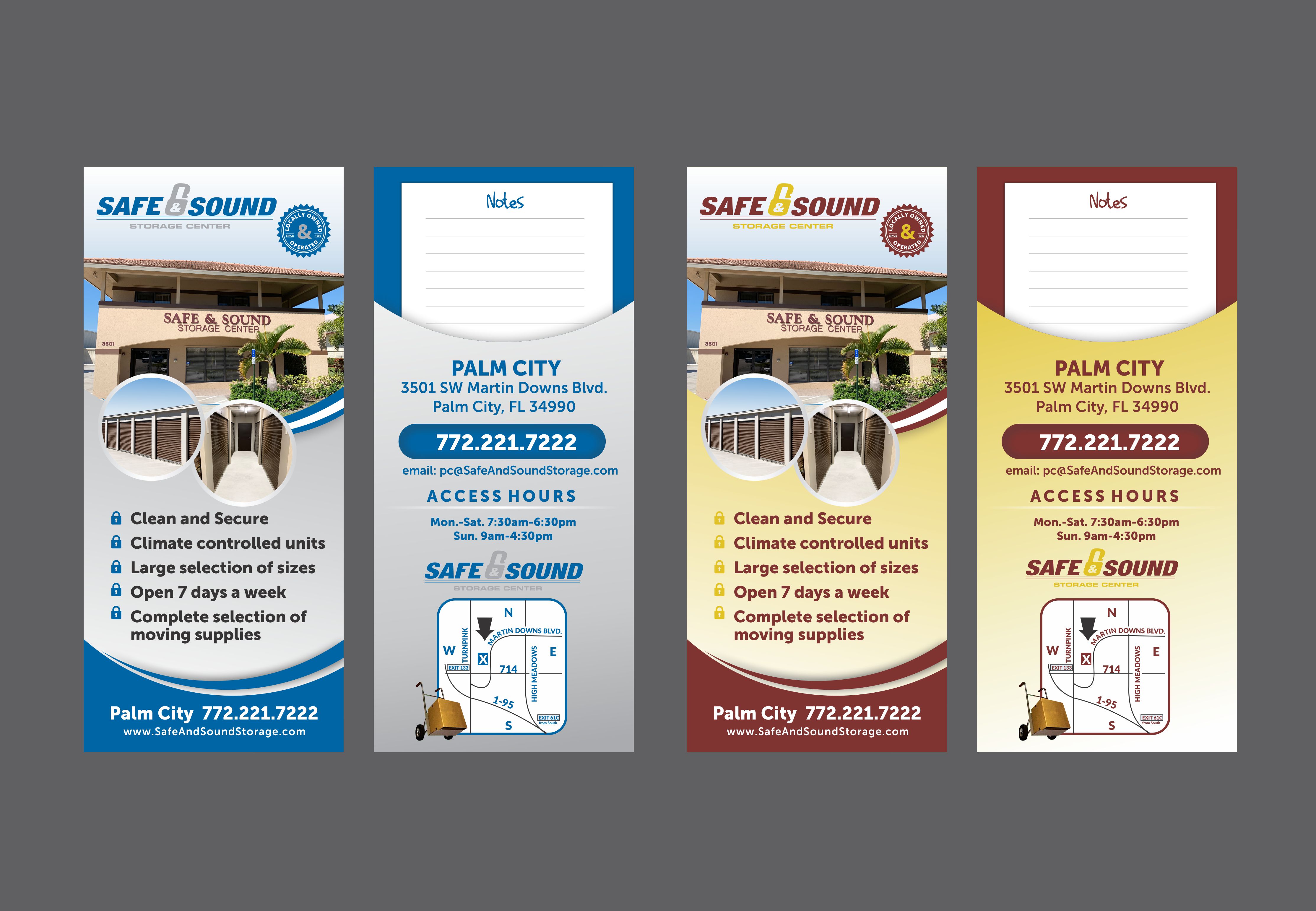 Brochure Design by DesignMarket for safe and sound storage | Design #21965435