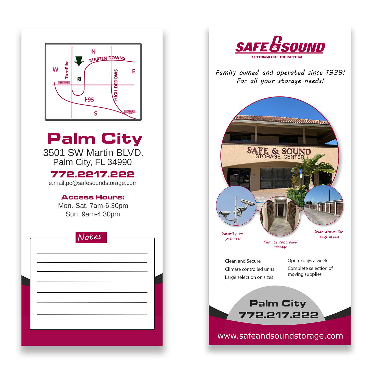 Brochure Design by debdesign for safe and sound storage | Design #21892176