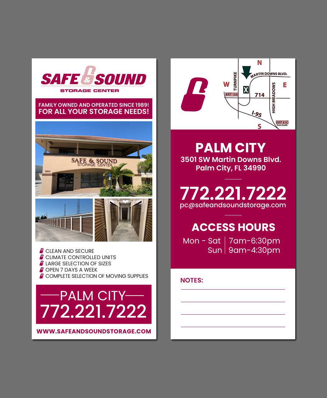 Brochure Design by chandrayaan.creative for safe and sound storage | Design #21843187