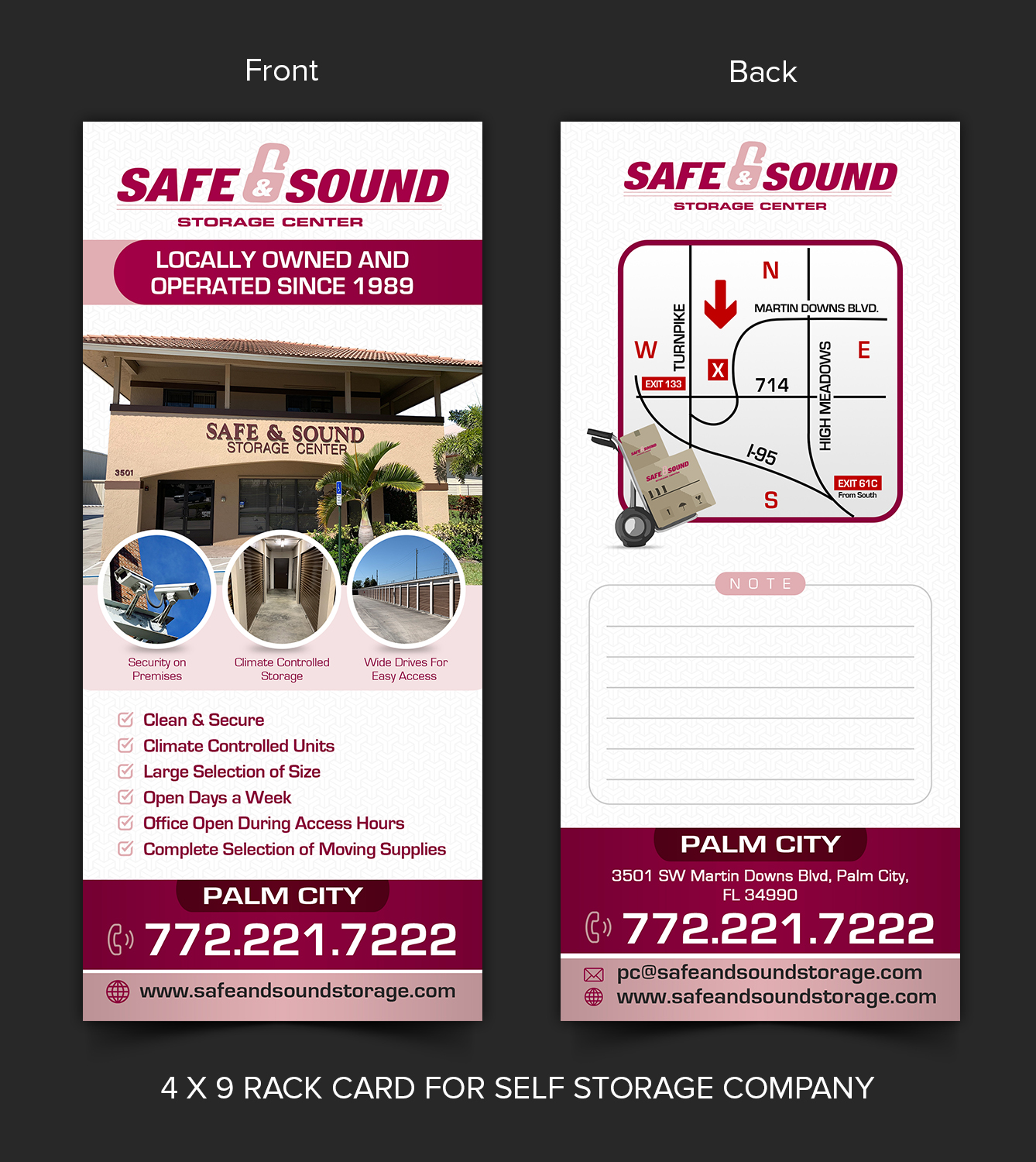 Brochure Design by ARTOGRAPHY for safe and sound storage | Design #21861389