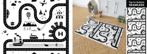 Simple road design for best selling kids play mat | Diseño Con Ilustración por MTajvidi