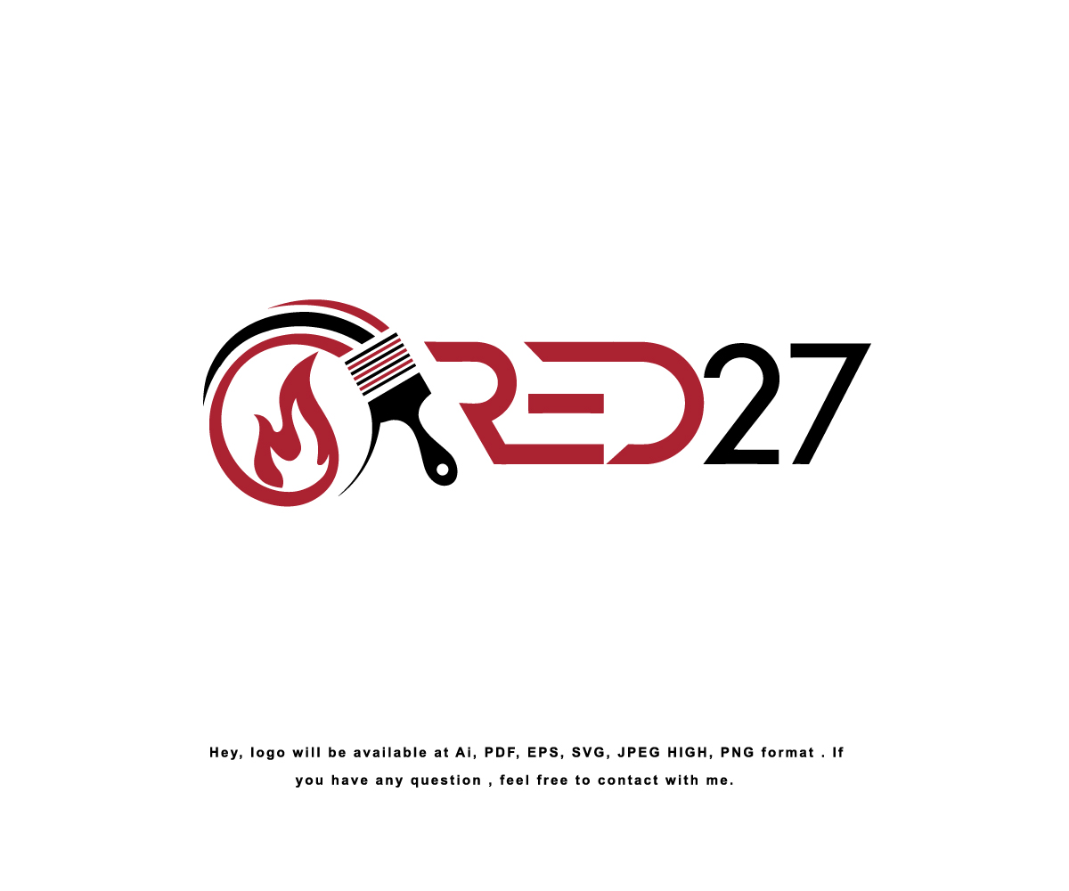 Logo Design by Design Solving for Red 27 Media | Design #21797671