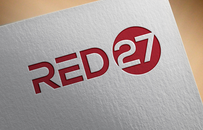 Logo Design by Logofirm for Red 27 Media | Design #21789315