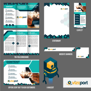 General Graphic Chart and several template items to create | Graphic Design by DesignerGuide