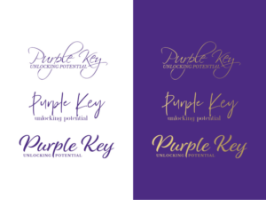 Logo Design by Atvento Graphics for Purple Key | Design: #22254254