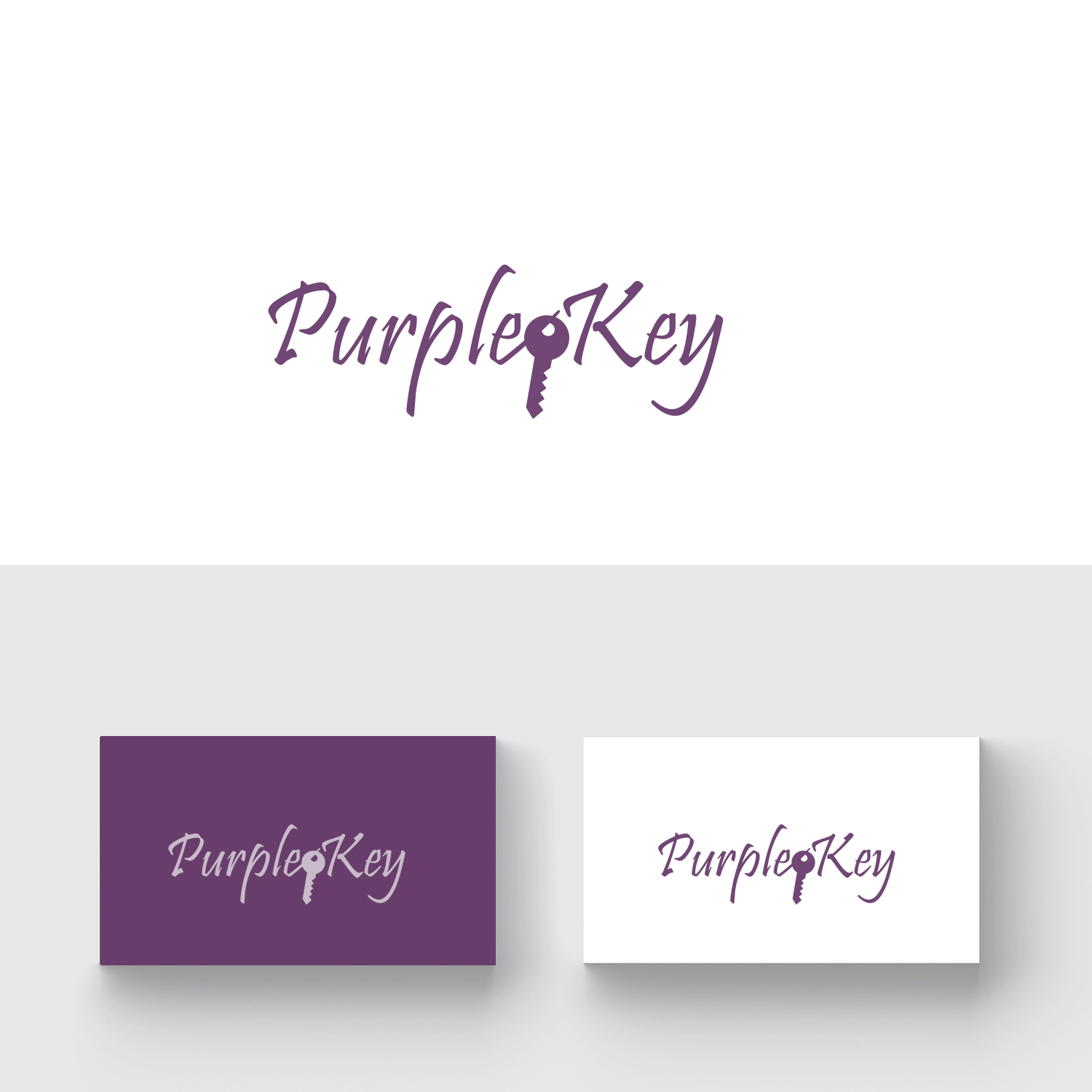 Diseño de Logo por Lesia_Olesia para Purple Key | Diseño #21786210