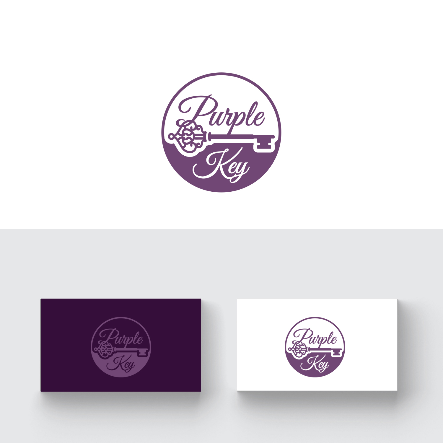Diseño de Logo por Lesia_Olesia para Purple Key | Diseño #21786416