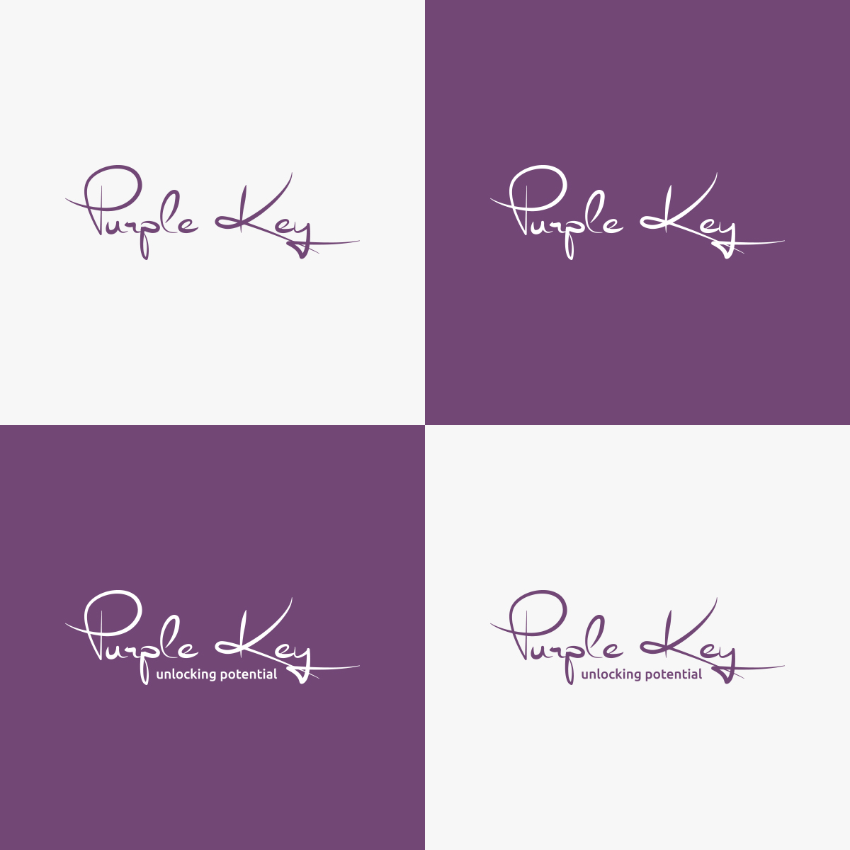 Diseño de Logo por Salina R para Purple Key | Diseño #21798691