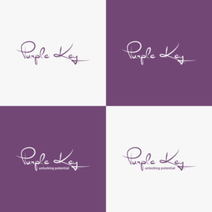 Diseño de Logo por Salina R para Purple Key | Diseño: #21798691