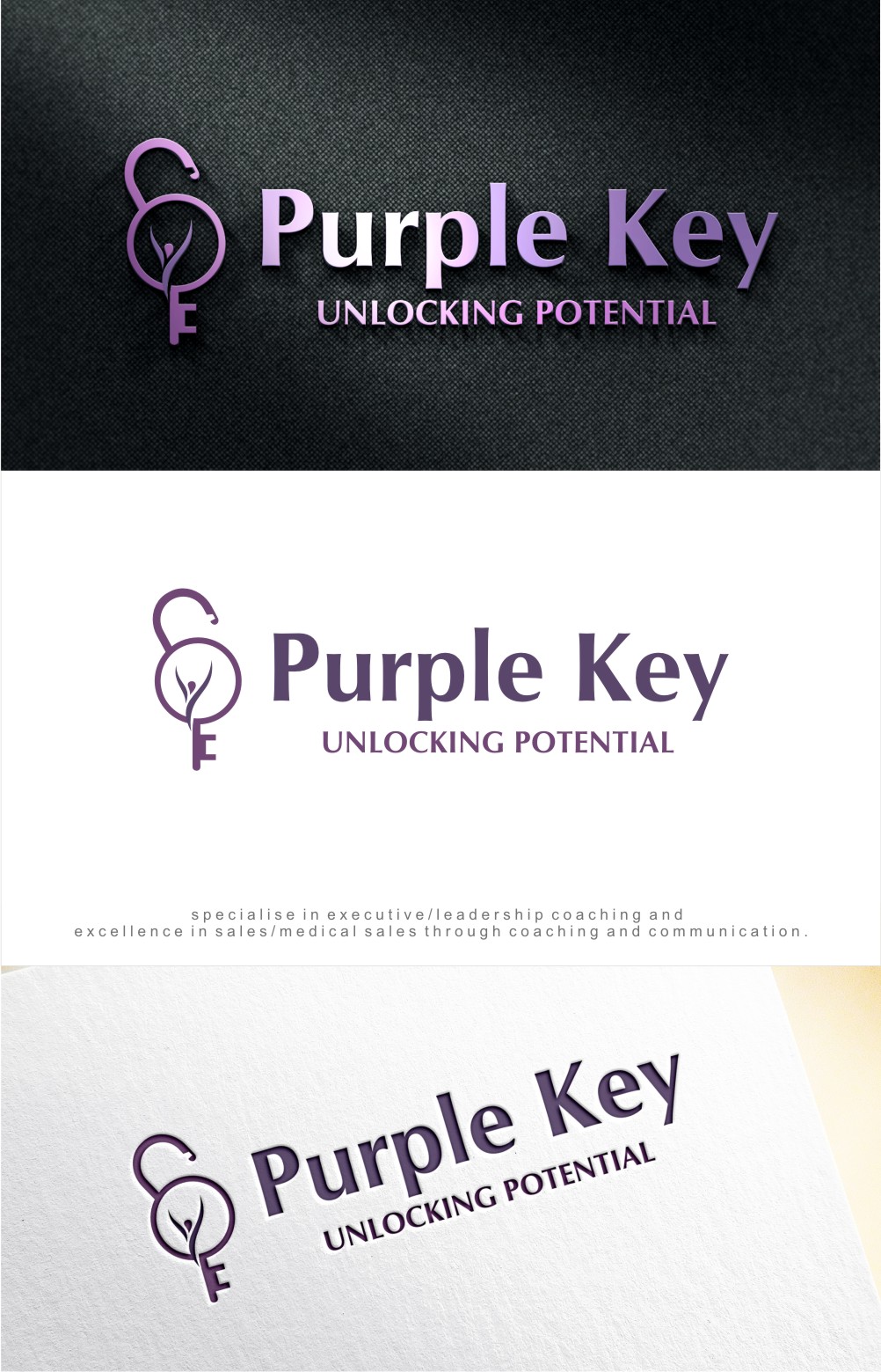 Logo Design by Soul Light for Purple Key | Design #21872019