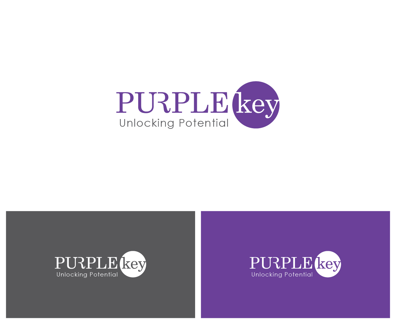 Logo Design by Muhammad Imran 3 for Purple Key | Design #21788037