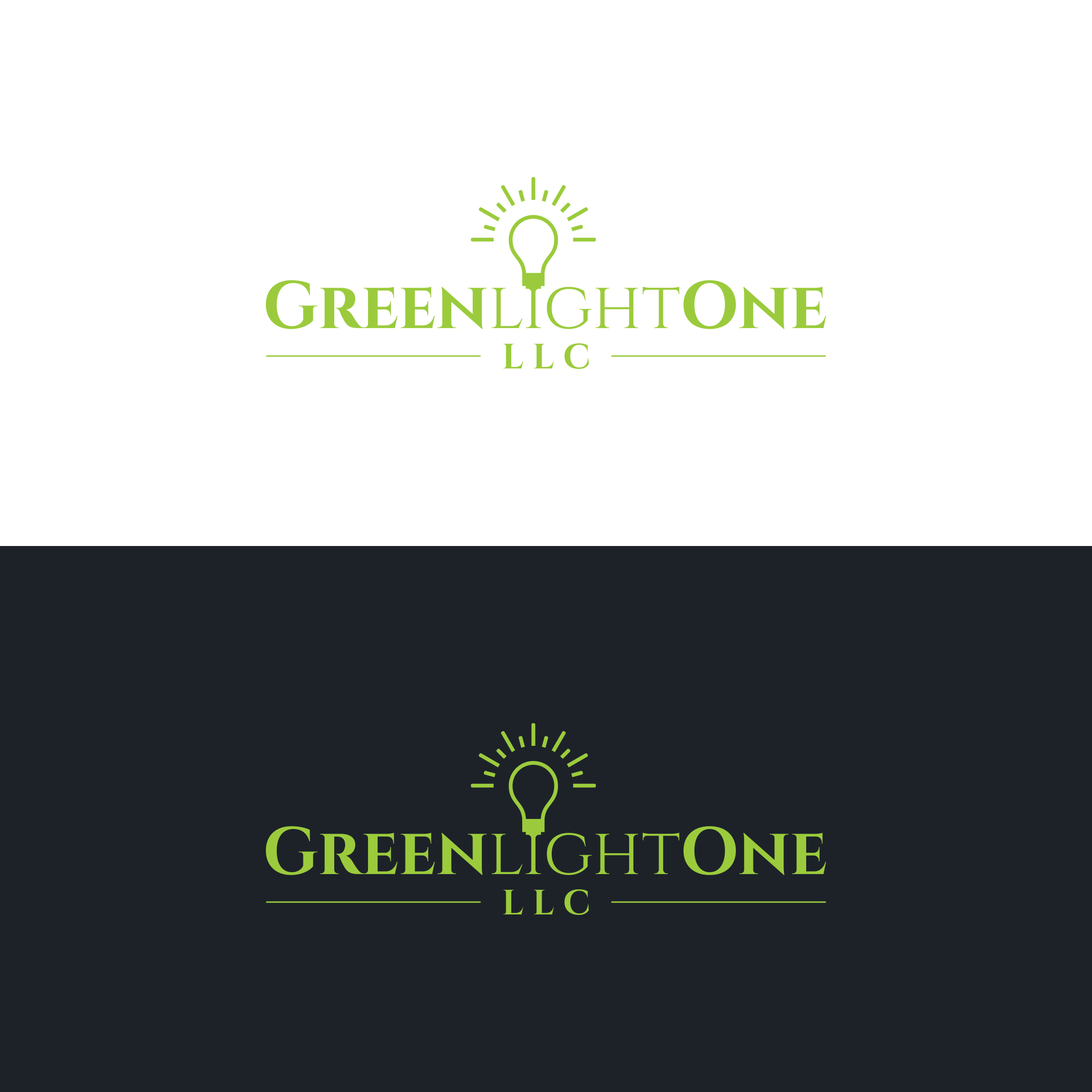Logo Design by wonthegift for Greenlight One LLC | Design #21827707