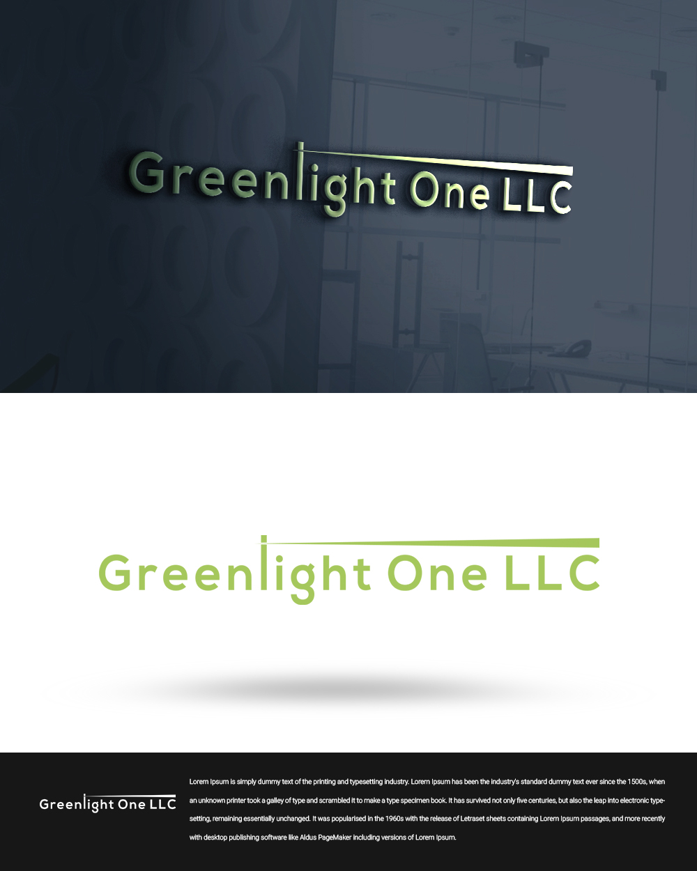 Logo Design by beetro 2 for Greenlight One LLC | Design: #21809810