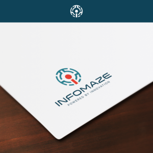 Infomaze  | Logo Design by Paperfox Designs