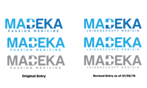 Madeka Leidenschaft Medizin | Logo Design by Riv.