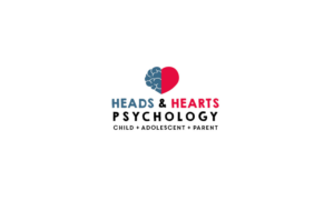 Heads and Hearts Psychology - Child + Adolescent + Parent | Logo Design by Birdcage