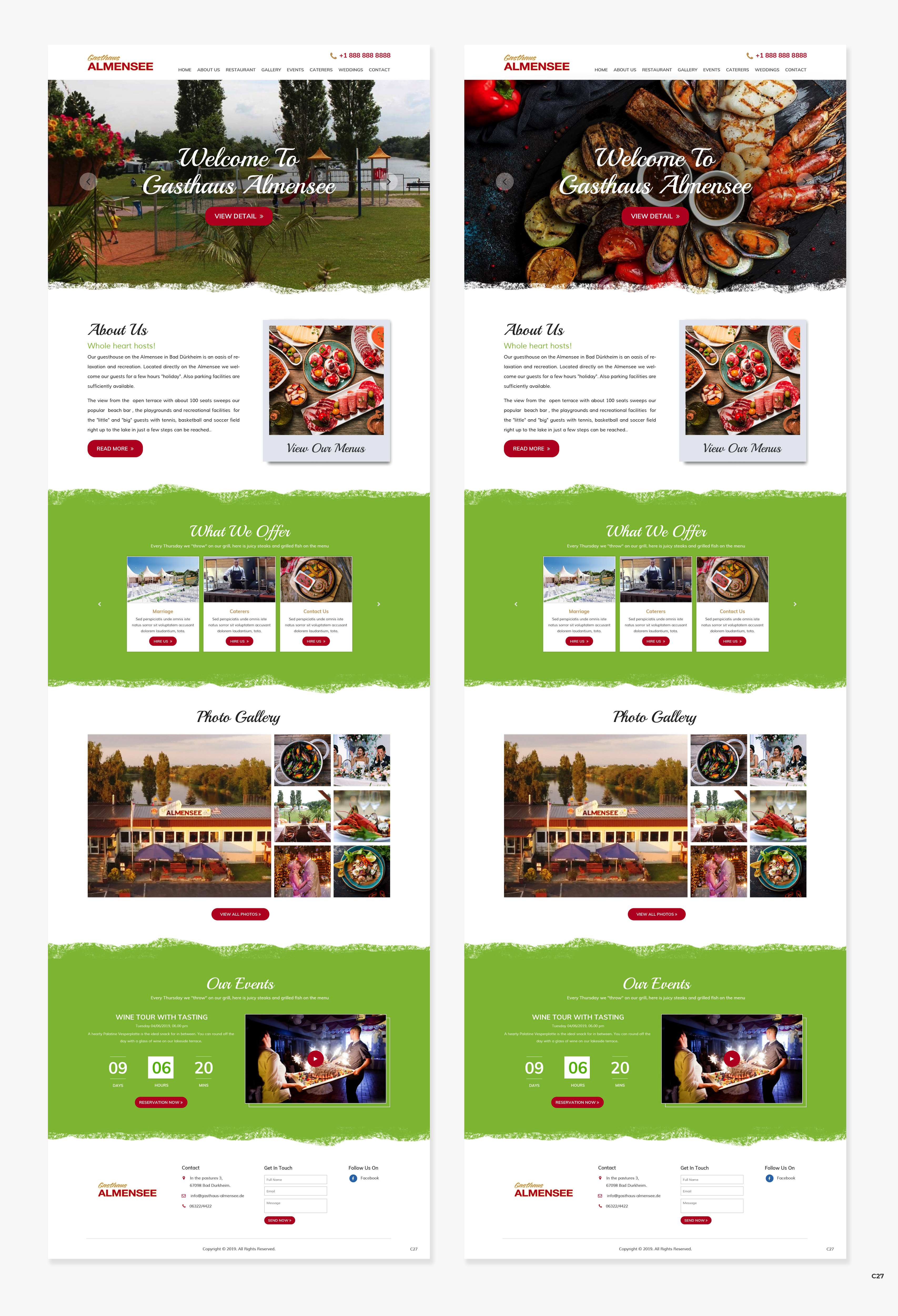 Wordpress Design by pb for this project | Design #21799060