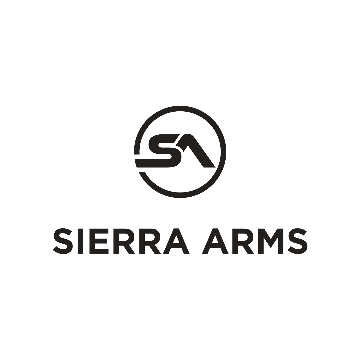 Logo Design by Zzamiq for Sierra Arms | Design #21814185