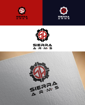 Logo Design by Ash_king for Sierra Arms | Design: #21819083