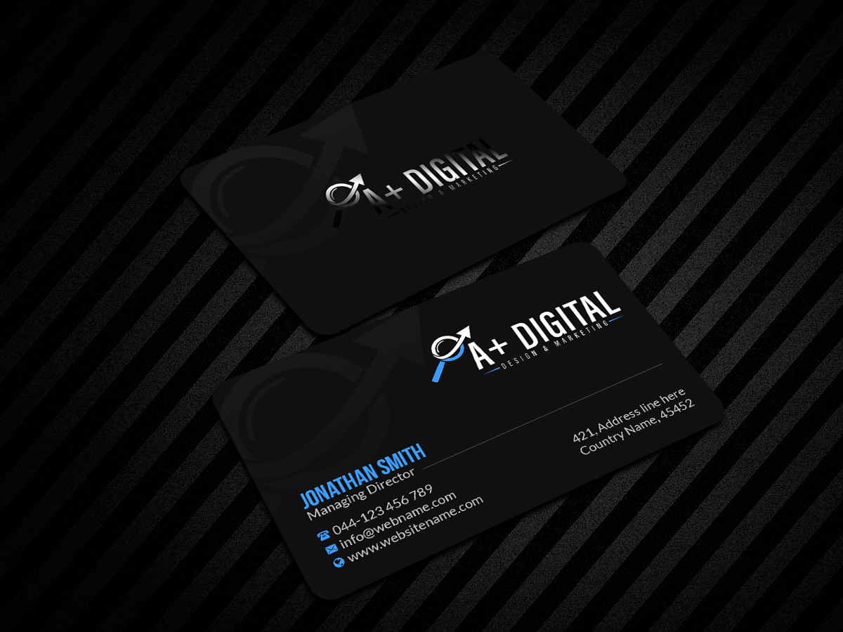 Business Card Design by Creations Box 2015 for this project | Design #21811360
