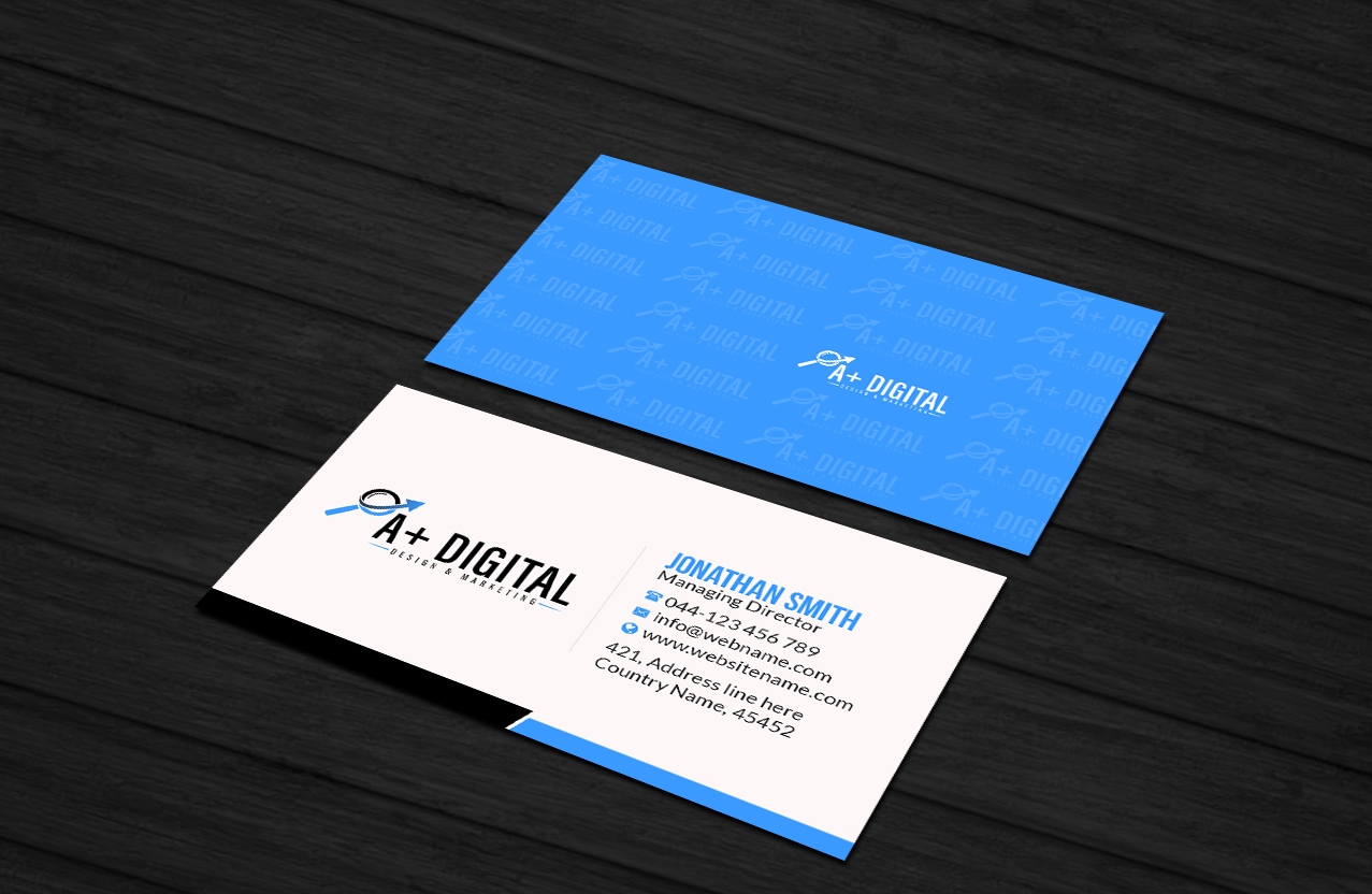 Business Card Design by Creations Box 2015 for this project | Design #21811362