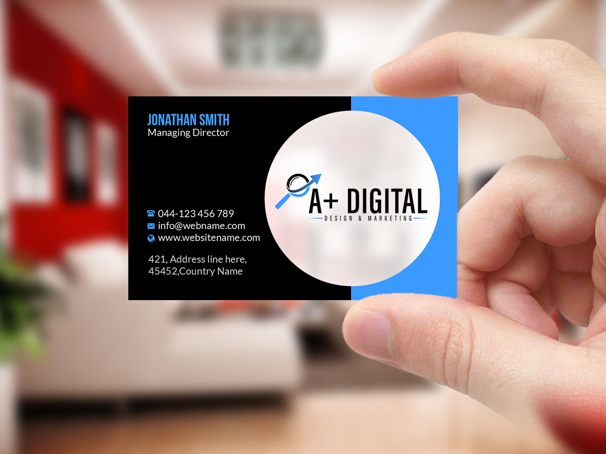 Business Card Design by Creations Box 2015 for this project | Design #21811383