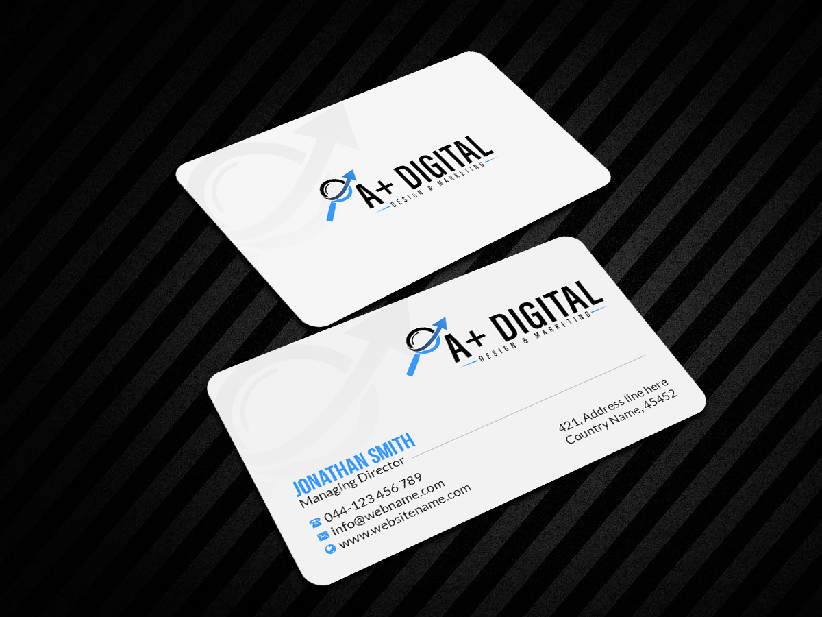 Business Card Design by Creations Box 2015 for this project | Design #21816950