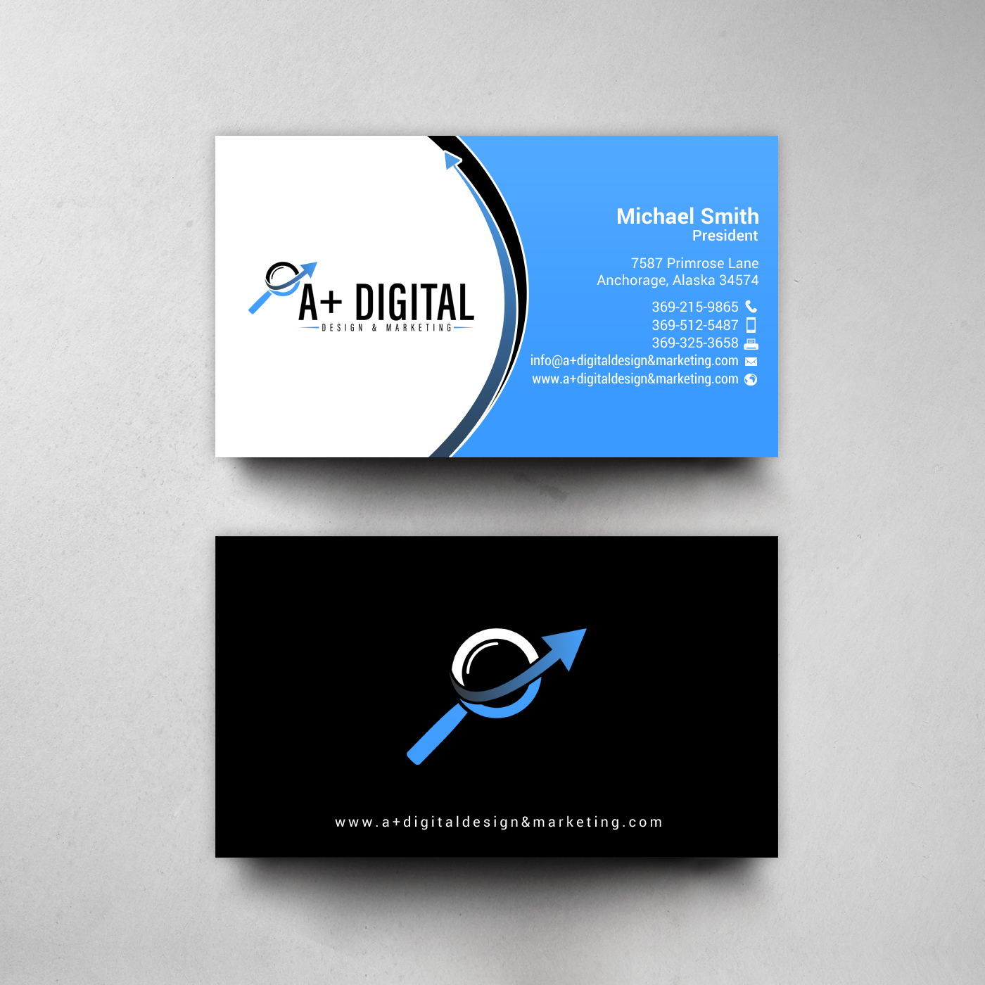 Business Card Design by chandrayaan.creative for this project | Design #21812660