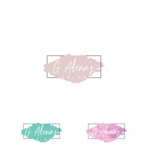 G. Alena's    or    G. Alena's Salon     | Logo Design by macadesign