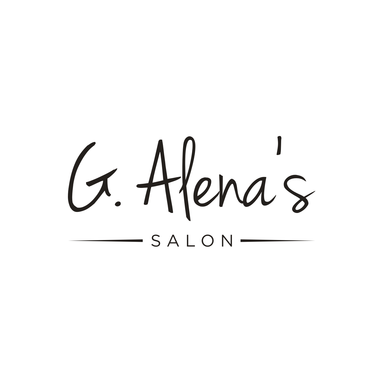 Logo Design by Zzamiq for G. Alena's | Design #21817474