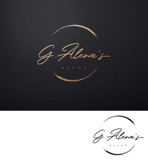G. Alena's    or    G. Alena's Salon     | Logo Design by H-H Arts