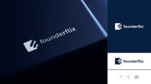 Business Name: founderflix Slogan/tagline: see the bigger pitcher | Logo Design by Vetroff