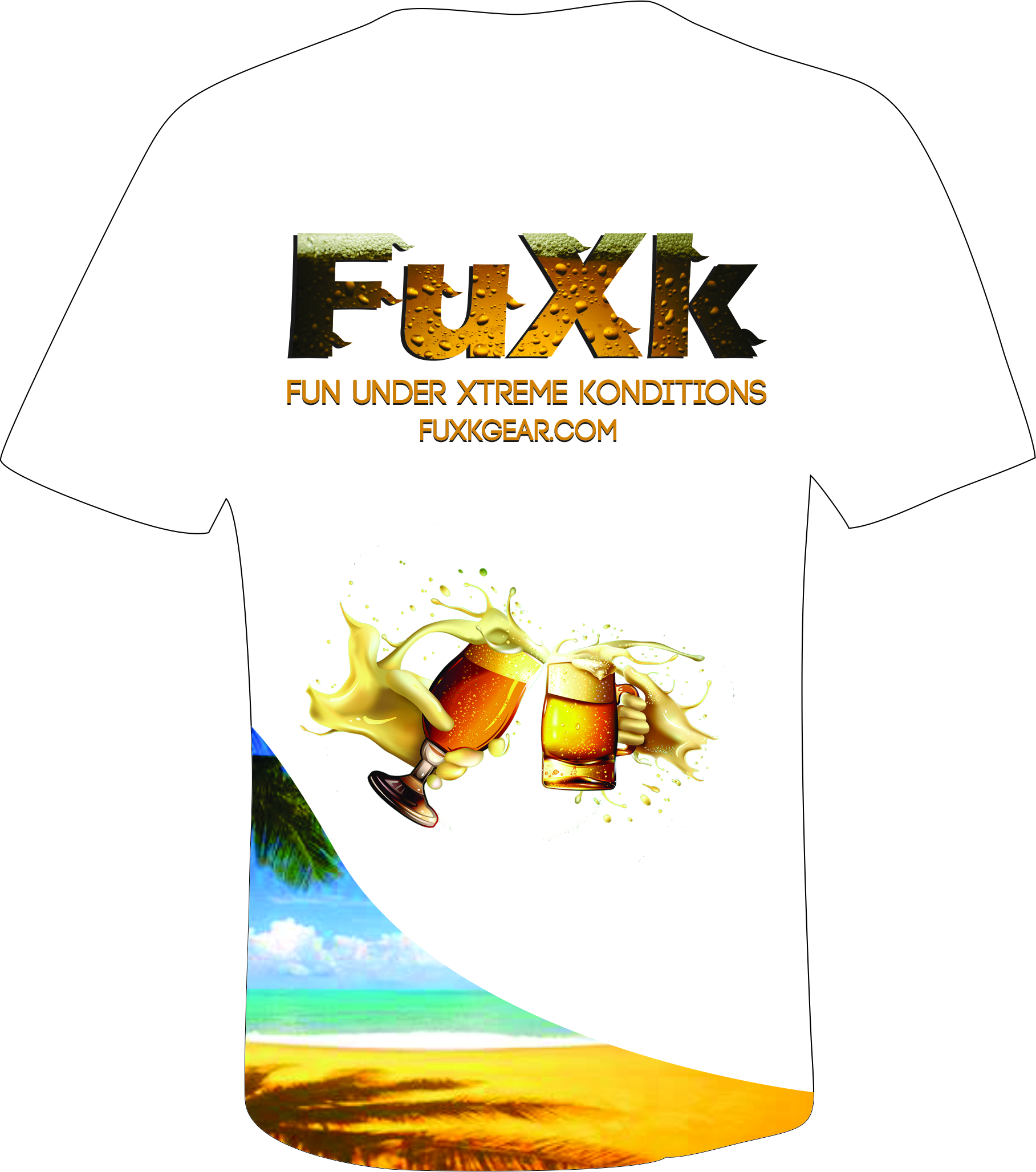 Design de T-shirt par Shamir Khan The Graphics Designer pour FuXk LLC | Design #21842553