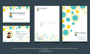 Business card for Autism Consultancy | Design de Carte de Visite par Riv.