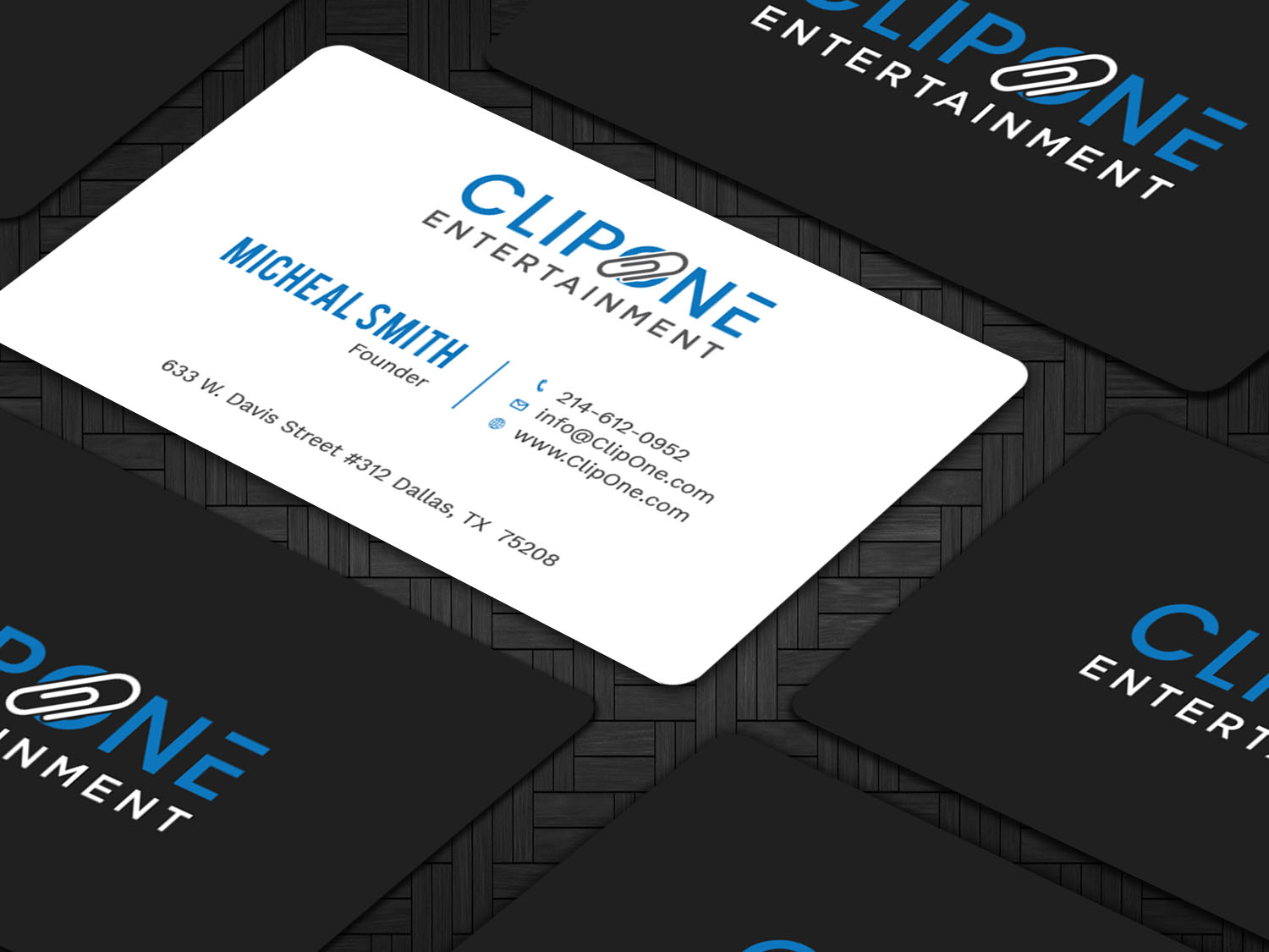 Design de Papeterie par Tripti Ranjan Gain pour ClipOne Entertainment  | Design #21890236