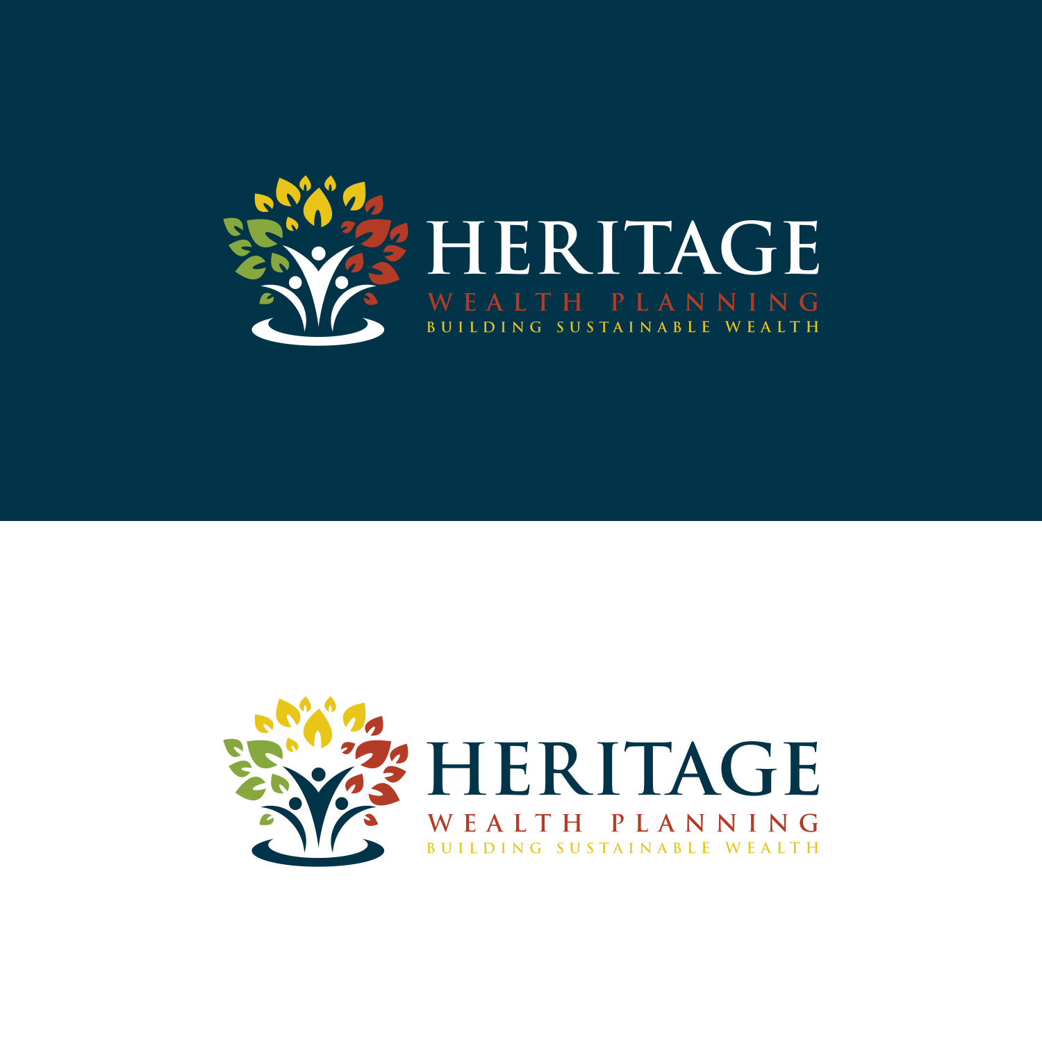 Logo Design by two one for Heritage Wealth Planning LLC | Design #21797412