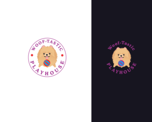 Woof-Tastic Playhouse  | Diseño de Logo por Djamdesign