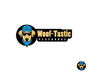 Woof-Tastic Playhouse  | Logo Design by Aidenjar