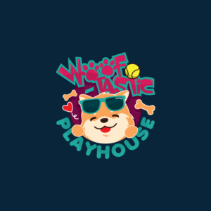 Woof-Tastic Playhouse  | Logo Design by Christopher.Min