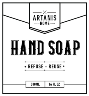 Vintage soap dispenser label | Diseño Gráfico por Miketerashi