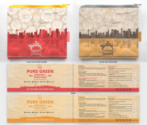 We need a new design/function for our reusable Sandwich paper bag  | Packaging Design by Navisol Creatives