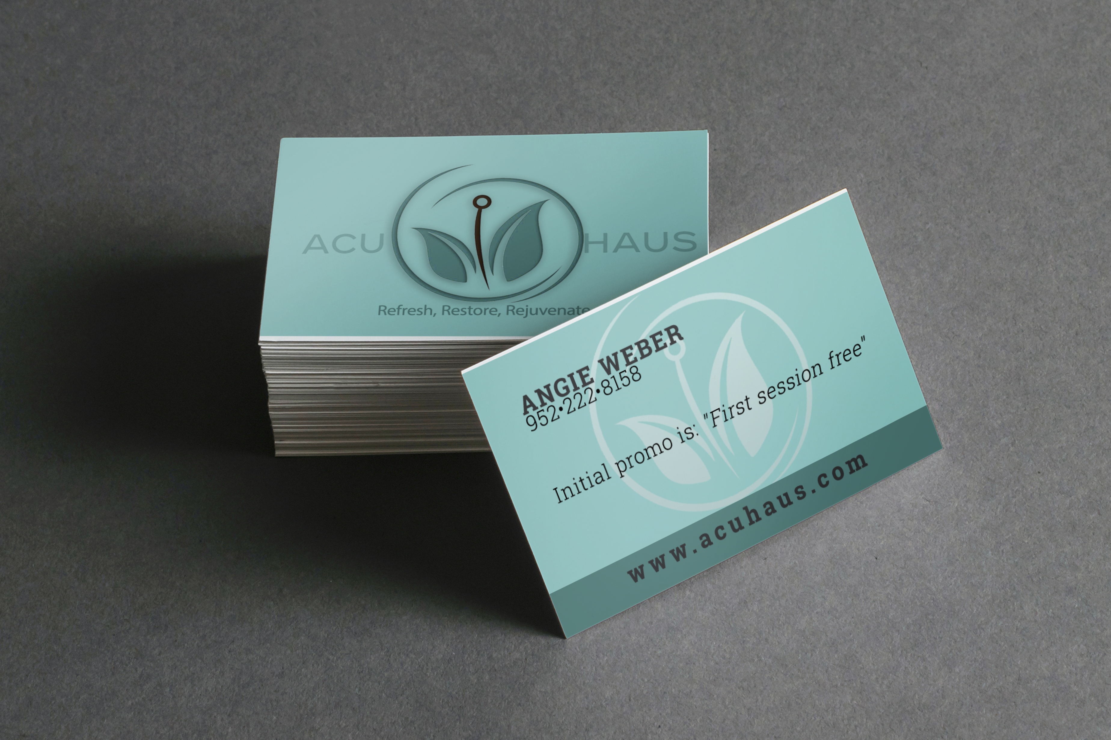 Design de Carte de Visite par Mont2 pour AcuHaus | Design #21818303