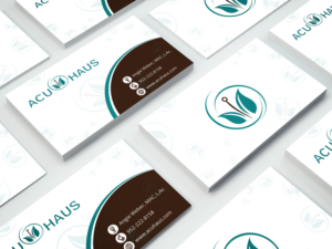 Business Card Design by Sonar Tari for AcuHaus | Design: #21834197