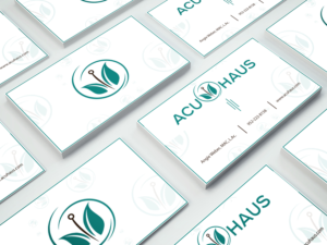 Business Card Design by Sonar Tari for AcuHaus | Design: #21834502