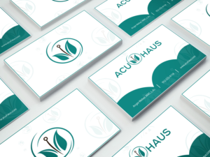 Business Card Design by Sonar Tari for AcuHaus | Design: #21834571